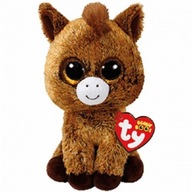 TY 36842 BEANIE BOOS HARRIET 15CM HNEDÝ KôŇ