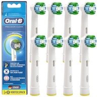 8 x BRAUN ORAL-B PRECIZNÁ ČISTÁ HLAVA HORÚČKA