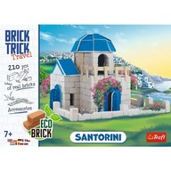 Trefl 61549 Brick Trick stavať z tehál Santorini