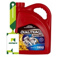QUALITIUM PROTEC 5W-40 5L syntetický olej + ZDARMA