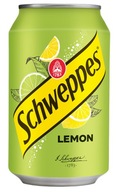 Schweppes Lemon Sýtený citrónový nápoj 330 ml