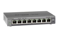 Prepínač Netgear GS108E 1000Mb GIGABIT QoS VLAN