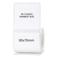 NIIMBOT Labels Samolepky pre B3S 80*70mm 95ks