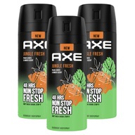 Axe Jungle Fresh Deodorant sprej pre mužov 3x150 ml