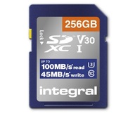 INTEGRAL High Speed ​​​​SDXC V30 UHS-I U3 256 GB