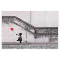 Plagáty 93x62 Banksy Girl Balloon