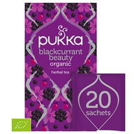 Čierna ríbezľa Beauty BIO čaj 20 Pukka vrecúšok