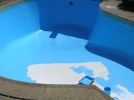 Farba na bazén z polyesterového sklolaminátu