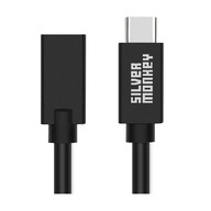 Predlžovací kábel Silver Monkey USB C 1m 60W 5Gbit/s