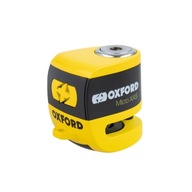 Zámok brzdového kotúča s alarmom XA5 OXFORD 57mmx55mm kolík 5,5mm USB