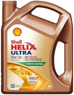 SHELL OIL 0W/30 HELIX ULTRA ECT 4L C2/C3