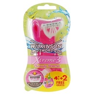 Holiace strojčeky Wilkinson Xtreme3 ​​​​Beauty Sensitive, 6 ks.