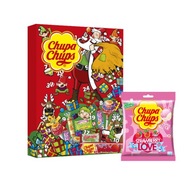 Adventný kalendár Chupa Chups 210,6g + Love Strawberry Lollipops 120g