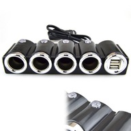 1ks 4v1 DC 12V/24V Doul USB Multiple Light Socket