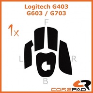 Protišmykové nálepky Corepad pre Logitech G403