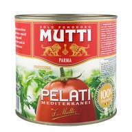 Pelati paradajky, celé, bez šupky, 2,5 kg Mutti