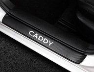 Volkswagen Caddy - Ochranné nálepky na prahy dverí