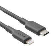 Lillhult IKEA USB C Lightning kábel 1,5 m sivý