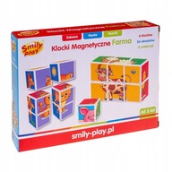 Smily Play Magnetic Blocks Farm