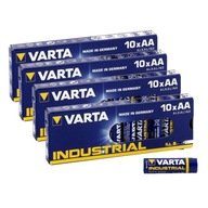 Varta Industrial LR6 AA alkalické batérie 40 ks