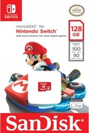 Micro SD karta SanDisk Nintendo Switch 128GB
