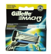 GILLETTE MACH 3 NÁHRADNÉ NOŽE DO STROJA, 4 KS