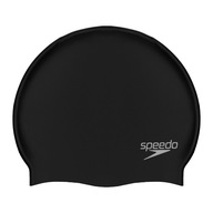 Plavecká čiapka Speedo Plain Flat Silicone čierna 8-709910001