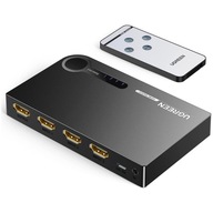 UGREEN SWITCH SPLITTER 3x HDMI 4K OBOJSMERNÝ