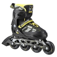 NA11002 BLACK/YELLOW VEL. L (39-42) NILS EXTREME INLINE KORČULE