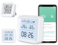 BATÉRIE + TUYA WIFI SENZOR TEPLOTY A VLHKOSTI LCD SMART HYGOMETER