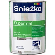 ŚNIEŻKA SUPERMAL OLEJ ENAMEL WHITE 0,8l