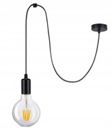 Závesné stropné svietidlo presahujúce Edison Loft E27 SPIDER