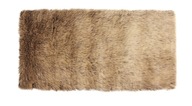 Hustý huňatý koberec podobný kožušine Alaska 60X120 Beige