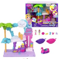 Sada na umývanie auta Mattel Polly Pocket Flamingo HHJ05