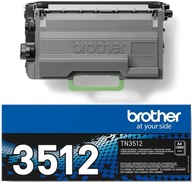 NOVÝ ORIGINÁLNY TONER BROTHER TN-3512 ČIERNY