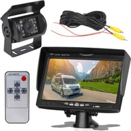 CÚVACIA KAMERA 15M LCD MONITOR 7' BUS TIR 12V/24V