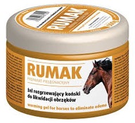 Rumak pleťová voda, hrejivý konský gél 250g, masť, Vetos Farma