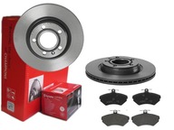 BREMBO PREDNÉ KOTÚČE, DESTIČKY, AUDI A4, PASSAT B5, 280MM