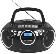 Rádio prehrávač Blaupunkt BB16BK Prenosné CD MP3 USB kazetové FM rádio