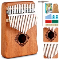 Drevené KALIMBA AFRICKÉ NÁSTROJOVÉ PIANINO