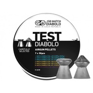 Diabolo pelety JSB Tester Pištoľ 4,5 mm 350 ks.