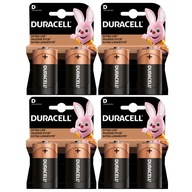 8x VÝKONNÉ ALKALICKÉ BATÉRIE DURACELL LR20 D R20 DURALOCK DLHÁ PREVÁDZKA