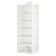 IKEA STUK ORGANIZÁTOR NA OBLEČENIE 7 POLIC 30x30x90 CM