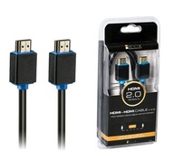 HDMI-HDMI kábel 3m v2.0 UHD 4K 99,9% MEDENÝ !