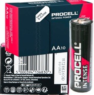 10x LR06 Duracell Intense ALKALINE batéria platná do roku 2032