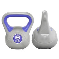 KETTLEBELL VINYL ČINKA KOTLE 6 KG HMOTNOSŤ