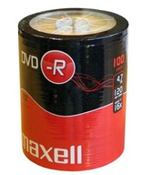 100x Maxell DVD-R disk 4,7GB 16x 100 zmenš