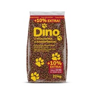 DINO S HOVÄDZÍM - krmivo pre dospelých psov 20kg + 2kg ZDARMA!!! 22 kg karmy!