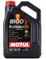 MOTUL OLEJ 5W/30 8100 X-CLEAN EFE 5L