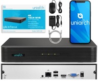 IP DVR pre 16 kamier až do 8Mp 4K ONVIF UNIARCH